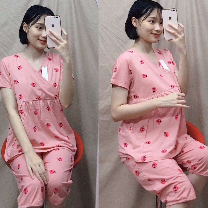 [Giá hủy diệt] Bồ bầu mặc nhà chất cottong mềm, mát - Tổng kho đồ bầu