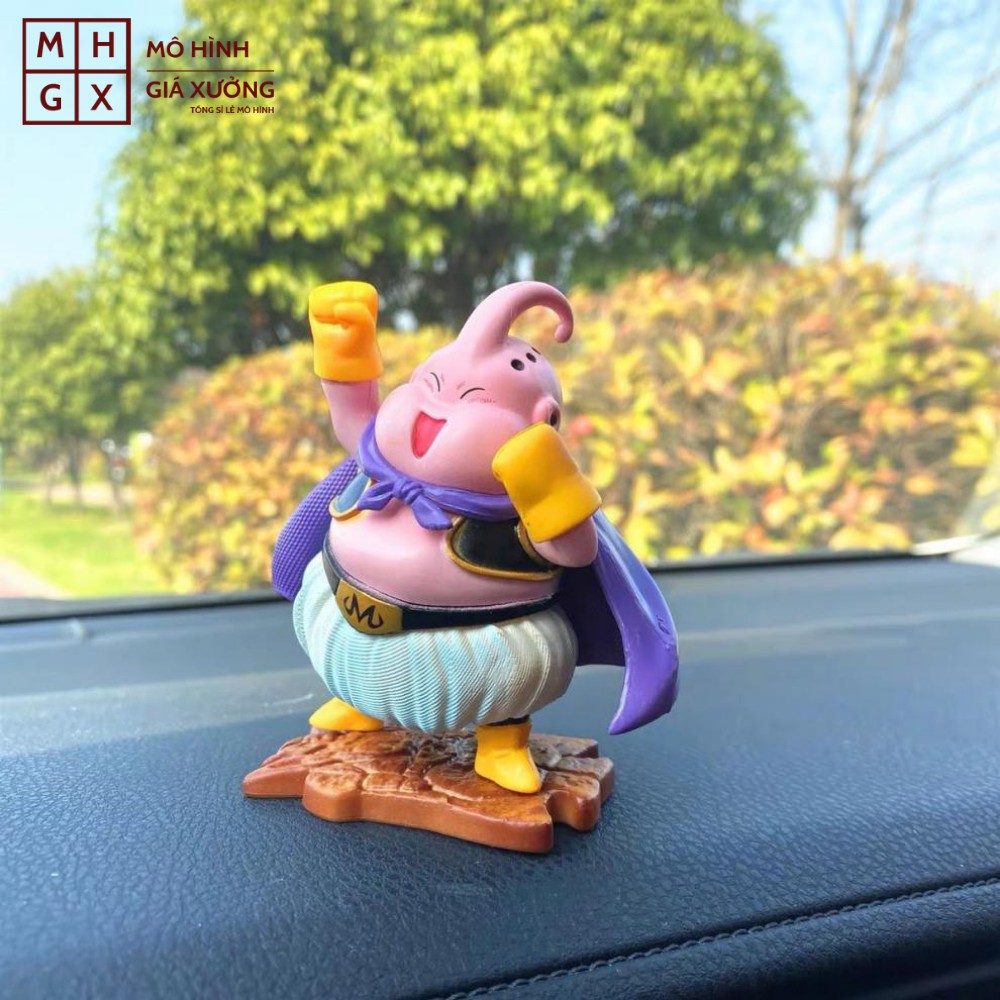 Mô hình Dragon Ball Majin Buu siêu dễ thương cao 9cm , figure mô hình 7 viên ngọc rồng , mô hình giá xưởng