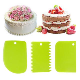 Plastic Scraper Fondant Cake Butter Pastry Cutter Kitchen Tools