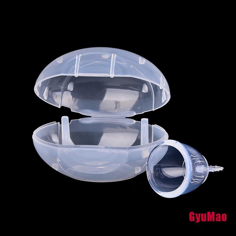 Cốc Nguyệt San Trong Suốt Bằng Silicone Có Thể Tái Sử Dụng Kèm Vỏ Đựng Tiện Lợi