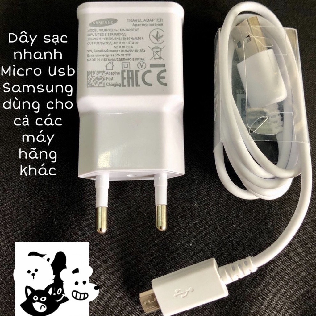 Bộ sạc nhanh Sam sung chuẩn 3.0 new