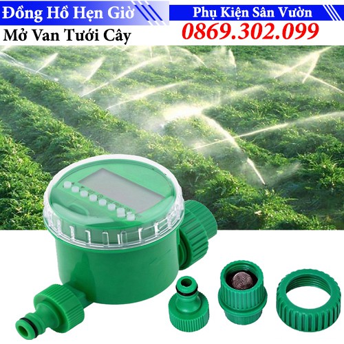 Đồng hồ hẹn giờ Tưới nước cho cây sân vườn tự động