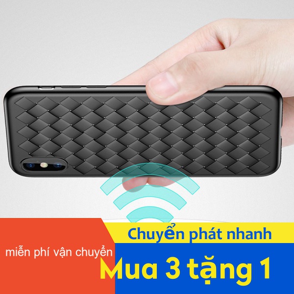 Ốp lưng đan lát độc đáo cho điện thoại OPPO F7 F9 F11 Pro