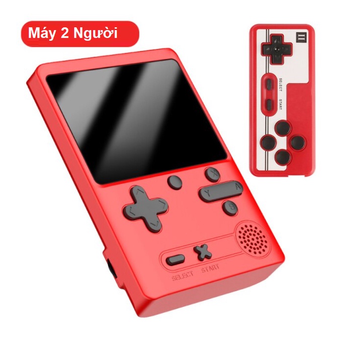 Máy Game Cầm Tay Mini M6, Có Sẵn 500 Trò Chơi NES - 8 Bít - 3&quot;TFT - Kèm Hộp Bảo Vệ Classic, Dây Sạc