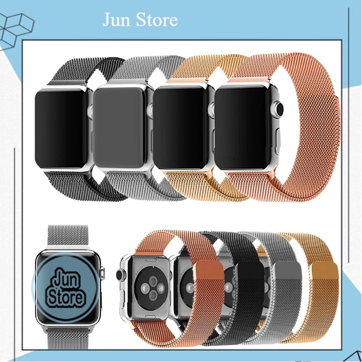 Dây đồng hồ thông minh chất kim loại A.W ĐỦ SIZE 38/40/41mm - 42/44/45mm SERI 1,2,3,4,5,6,7