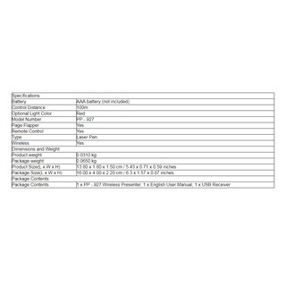 Bút trình chiếu laser Viboton wireless PP927