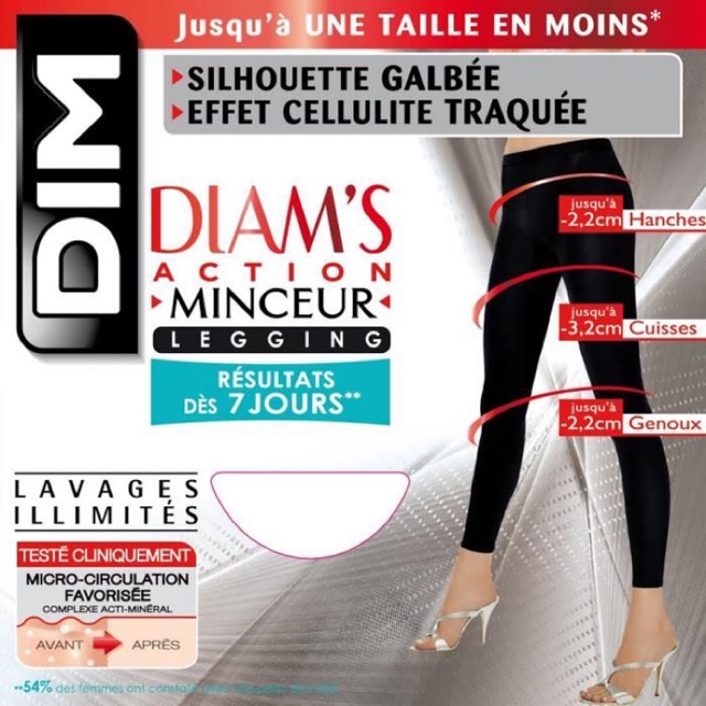 DIA’M Paris - quần legging DIAM thon chân