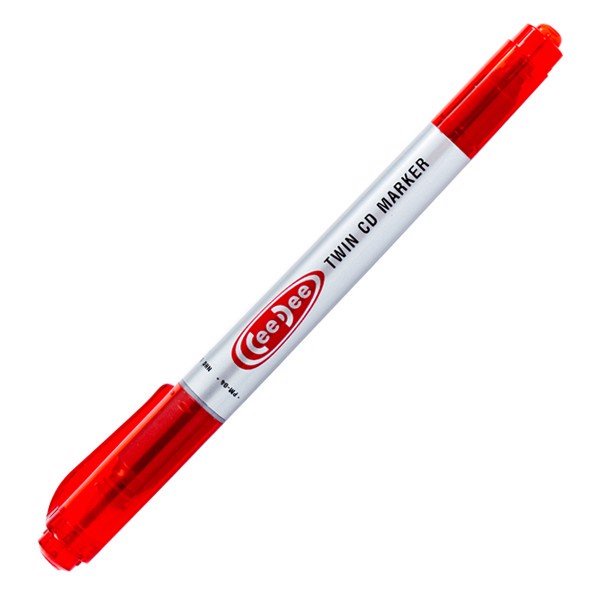 Bút lông dầu 2 đầu Thiên Long PM-04 không xóa được