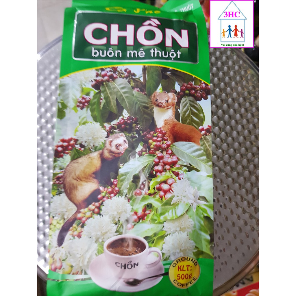 CÀ PHÊ CHỒN XANH - BUÔN MÊ THUỘC 500G