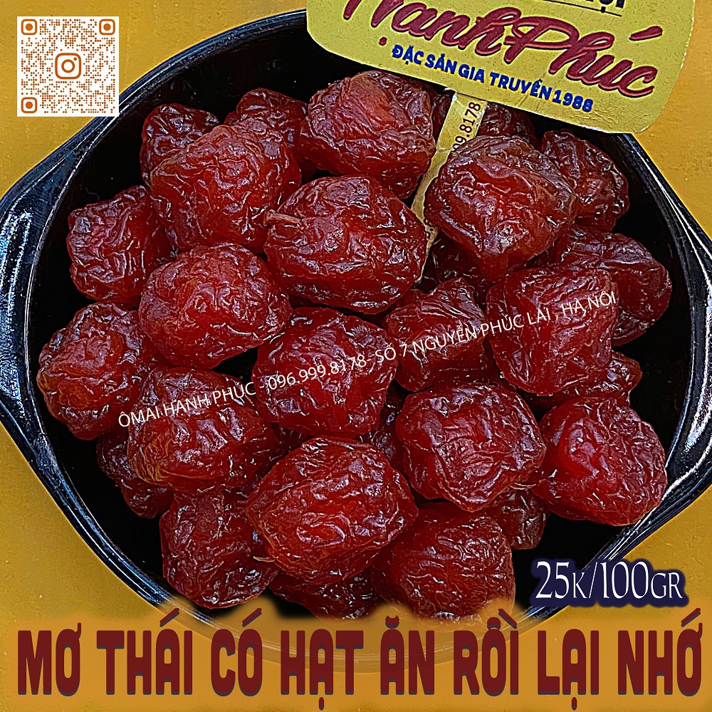 mơ thái có hạt ăn rồi lại nhớ
