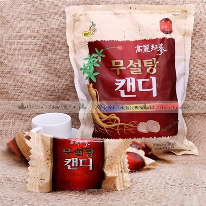 Kẹo sâm không đường Hàn Quốc - Chợ Thảo Dược Việt