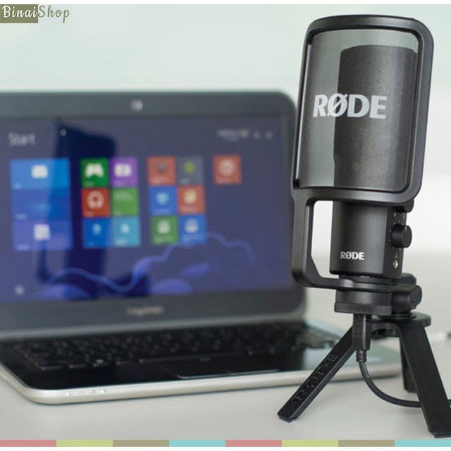 Rode NT-USB Mini - Micro Livestream Cho Game Thủ, Giáo Viên Giảng Dạy, Bài Đọc Youtube