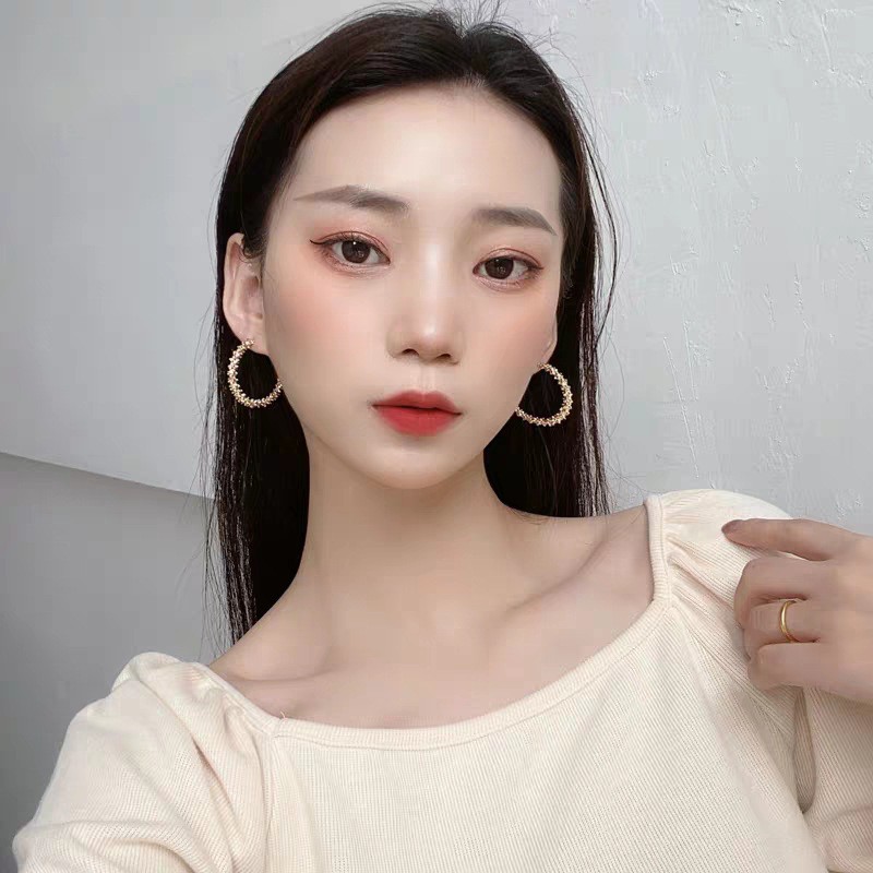 Bông tai nữ khuyên tai nữ dễ thương phong cách hàn quốc BT16