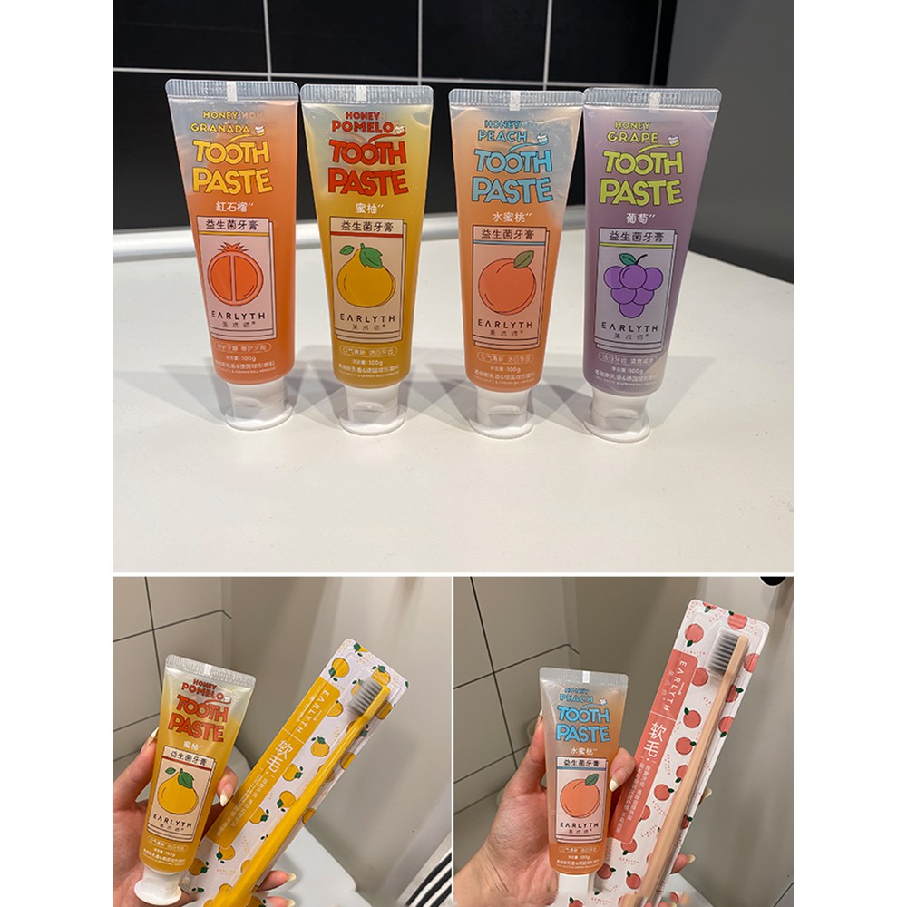 Kem Đánh Răng Earlyth Làm Trắng MAn Toàn Cho Phụ Nữ Mang Thai 100g BOBOTIAO