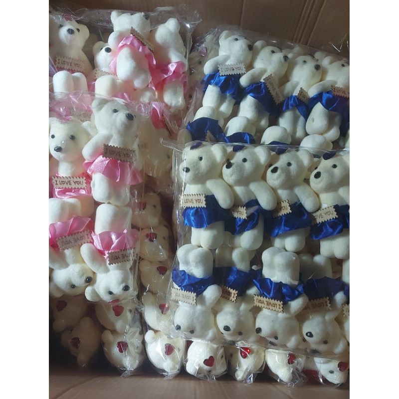 CON GẤU XỐP DÙNG BÓ HOA HOẶC BỎ HỘP QUÀ