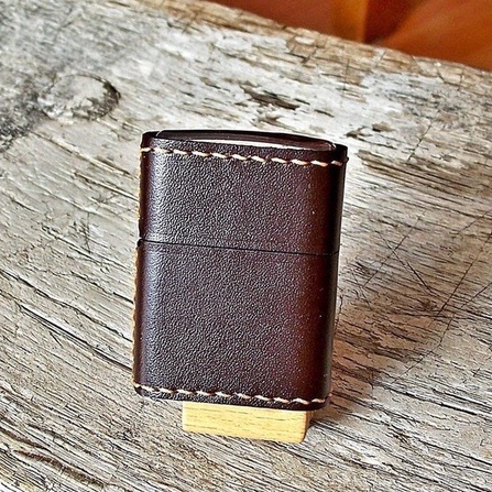 Bao Da Zippo Bao da Bật Lửa Zippo Da Thật Handmade Libira Leather – Đồ Da Thủ Công Làm Theo Yêu Cầu