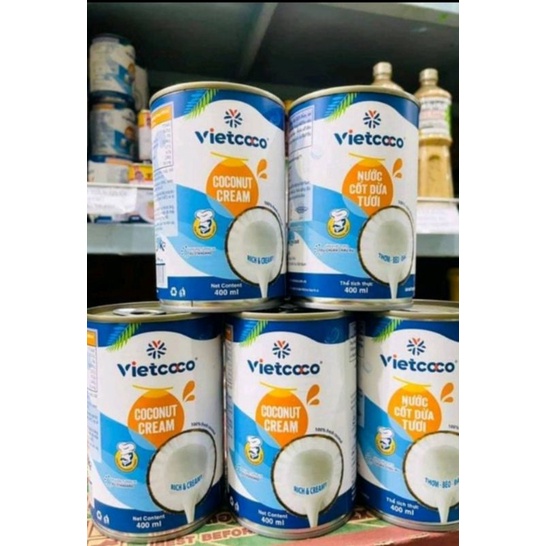 nước cốt dừa tươi Vietcoco 400ml