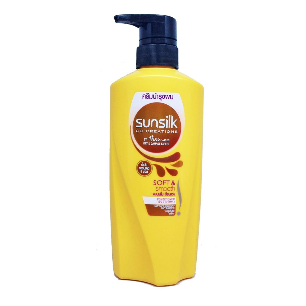 Dầu gội đầu Sunsilk Thái Lan 450ml, chắc khỏe, mềm mượt, phục hồi tóc hư tổn -HT141