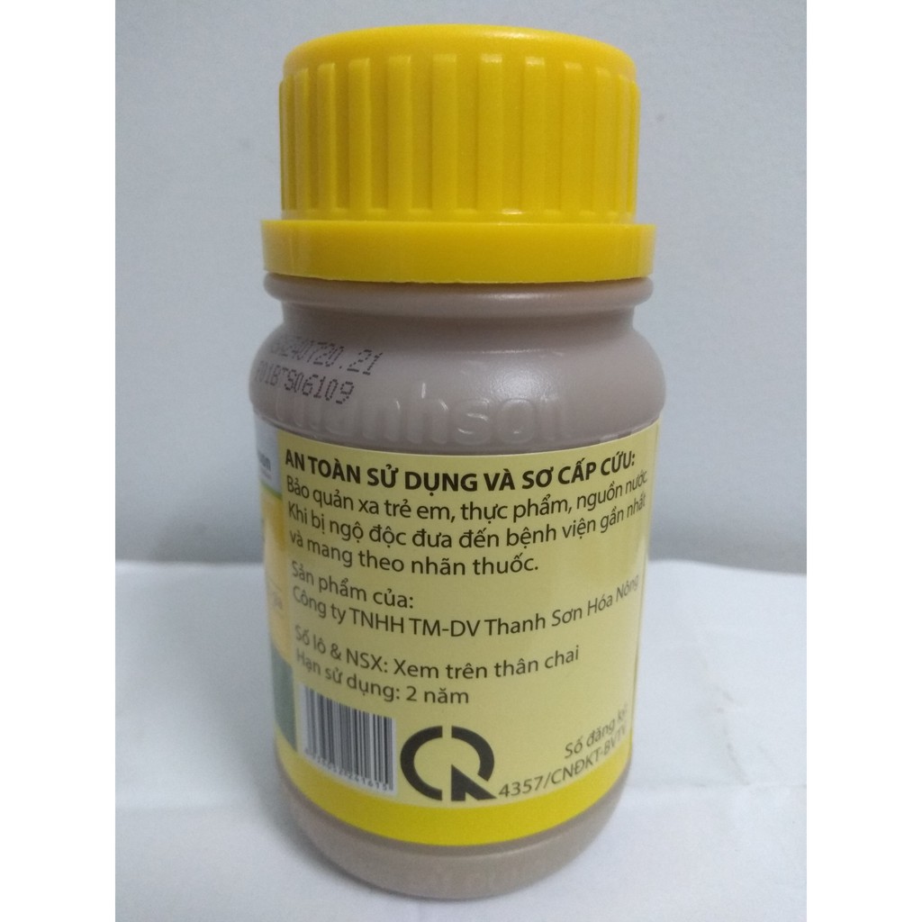 Sản phẩm trừ ốc bươu vàng YELLOW K 250SC nguyên liệu của Mỹ - chai 100ml