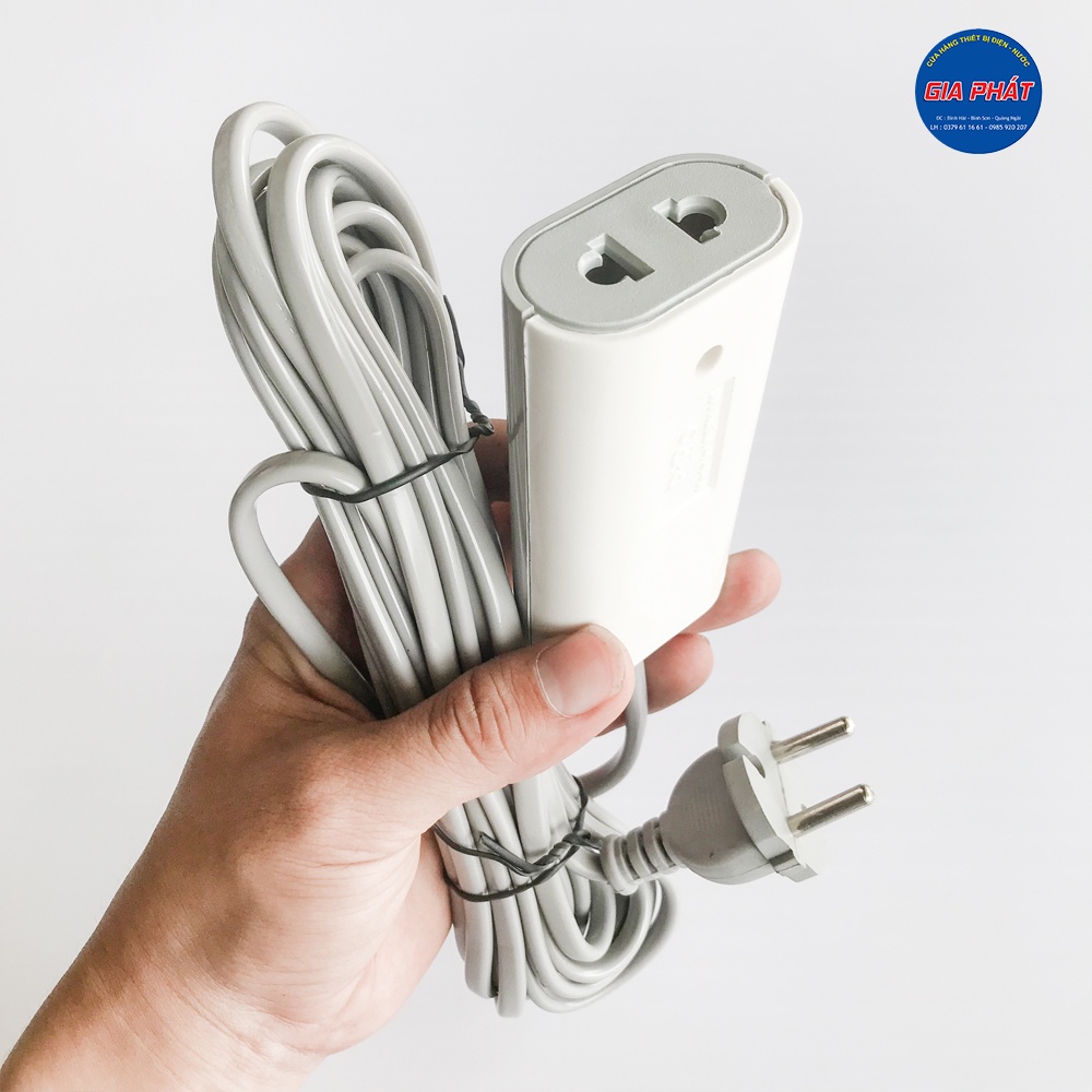 Ổ cắm dài cao cấp Pistart - A70 - 2200W - Dây dài 5 mét