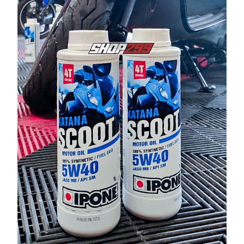 Nhớt Xe Tay Ga Cao Cấp Ipone Katana Scoot 5W40