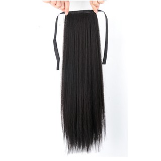 Tóc giả nữ cột thẳng 50cm 😍FREESHIP😍 Tóc cột đuôi thẳng, buộc tóc giả cho nữ, tóc giả nữ buộc đuôi, tóc giả đuôi ngựa