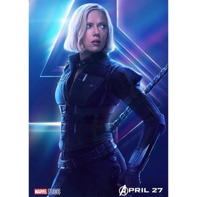 Poster Trang Trí Hình Nhân Vật Siêu Anh Hùng Avengers 3 Infinite War