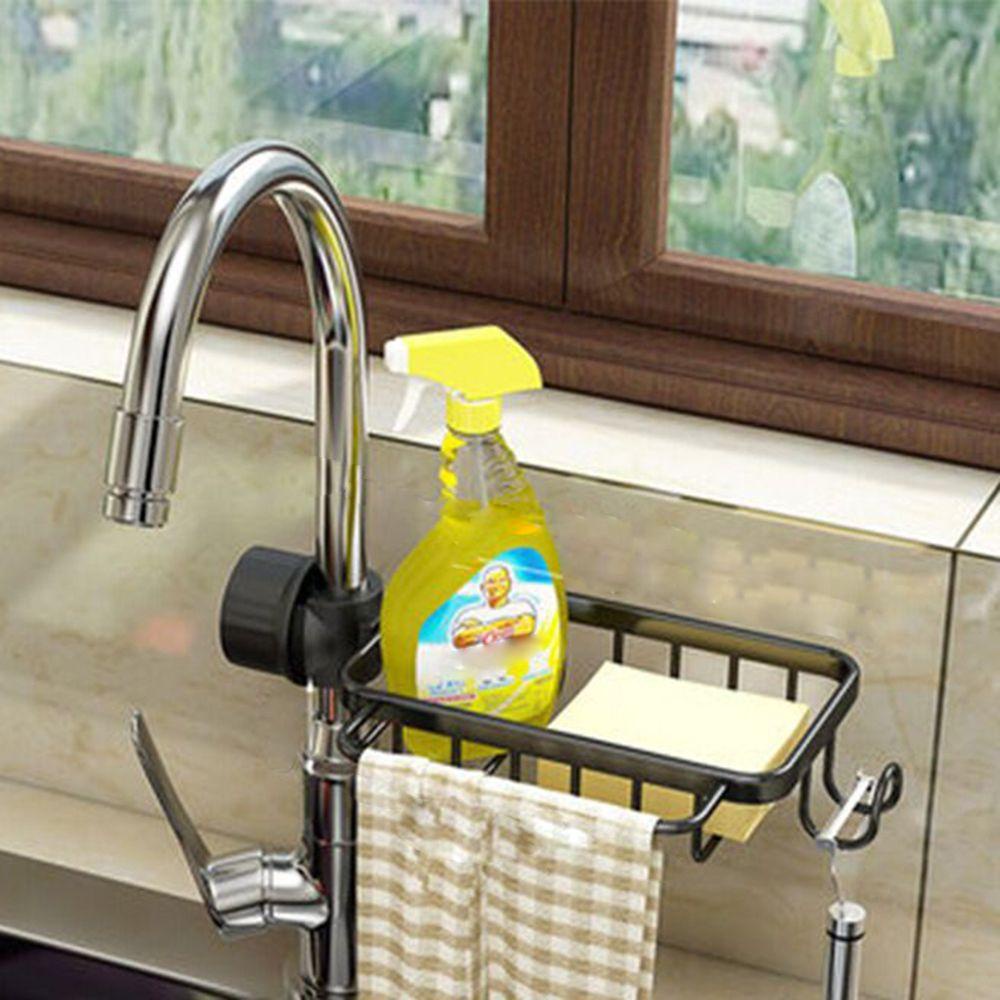 Giá Đựng Đồ Dùng Gắn Vòi Nước Bồn Rửa Chén Đa Năng Tiện Dụng Cho Nhà Bếp / Nhà Tắm
