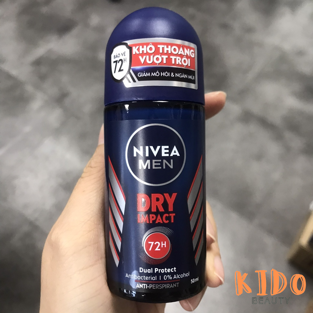 Xịt Khử Mùi Cho Nam Nivea Men Anti-Perspirant 150ml |Lăn nách nam Nivea Men 48h 50ml