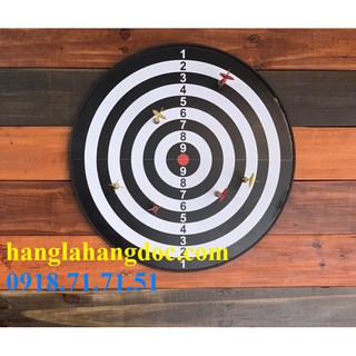 Bảng phi tiêu nam châm (đường kính 41cm), dạng bảng cứng nguyên miếng (mẫu phá cách) dễ chơi & siêu hít