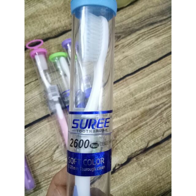 [Sale70%] Bàn chải đánh rặng cộng hộp đựng cao cấp ,tiện cho du lịch