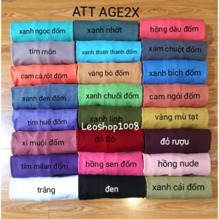 Áo phông unisex nữ/nam age2x.