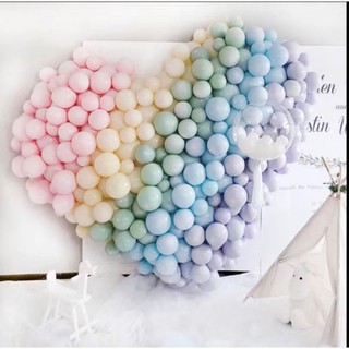 100 vỏ bóng cao su màu Pastel 10inch 2 lớp siêu dầy ( Giá Sỉ )