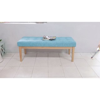 Ghế băng xanh vải