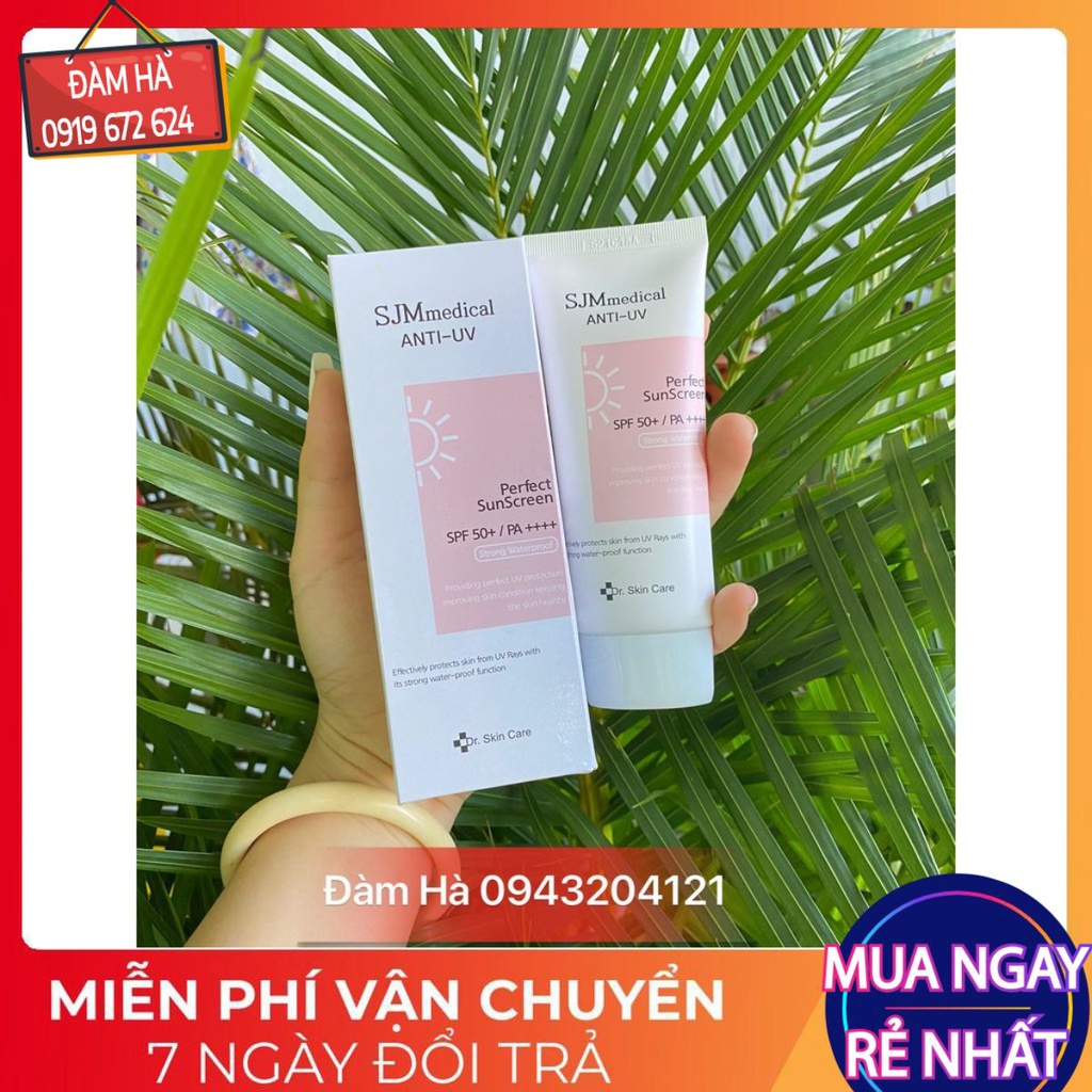 Kem Chống Nắng SJM medical Anti-UV Perfect Sunscrean SJM Medical Spf 50