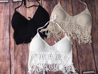 Áo bikini len móc rời