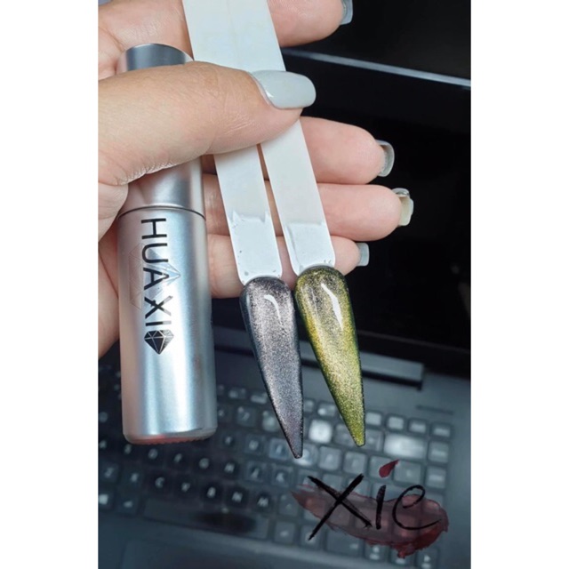 SƠN MẮT MÈO KIM CƯƠNG HUAXI ✨ - XIE dụng cụ nail&amp;mi