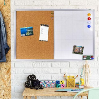 BẢNG TỪ TRẮNG COMBO GHIM TẶNG KÈM BÚT + GHIM