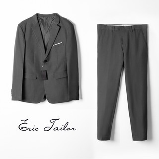 Bộ Vest nam chính hãng Eric Tailor form đẹp lịch lãm chất liệu xuất dư xịn BSUITET1 - Leo Vatino