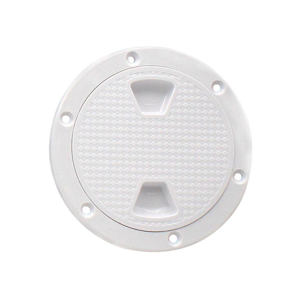 MAYSHOW Vỏ Bọc Bảng Điều Khiển Chống Trượt Hình Tròn 4 Inch Màu Trắng