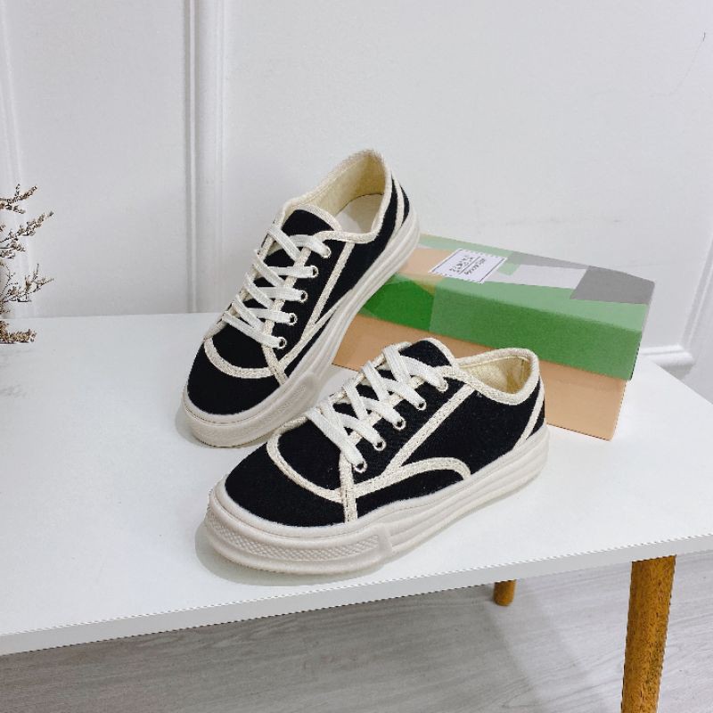 tuy(ẢNH THẬT) Giày Thể Thao Nữ Vải Mềm Êm Fullbox Cao Cấp