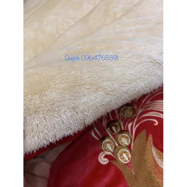 🌈video thật💕Chăn lông thỏ cao cấp 2mx2m2- 4,3kg-4,5kg hãng Happiness Việt Nam ❤️