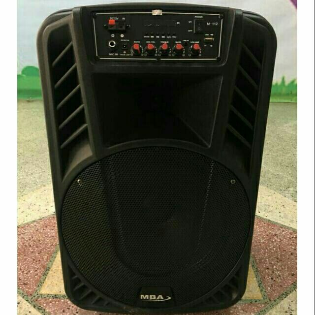 LOA KÉO KARAOKE DI ĐỘNG MBA M112 ÂM THANH CỰC ĐỈNH