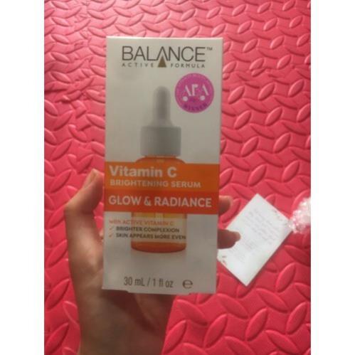 Serum Balance Vitamin C 30ML Mờ thâm nám giúp căng bóng da, chống lão hóa cấp ấm, cấp nước cho da giảm mụn Queen Beauty