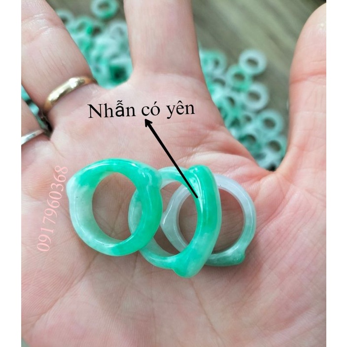 Nhẫn phong thủy tài lộc đa cẩm thach tư nhiên đeo phong thủy may mắn