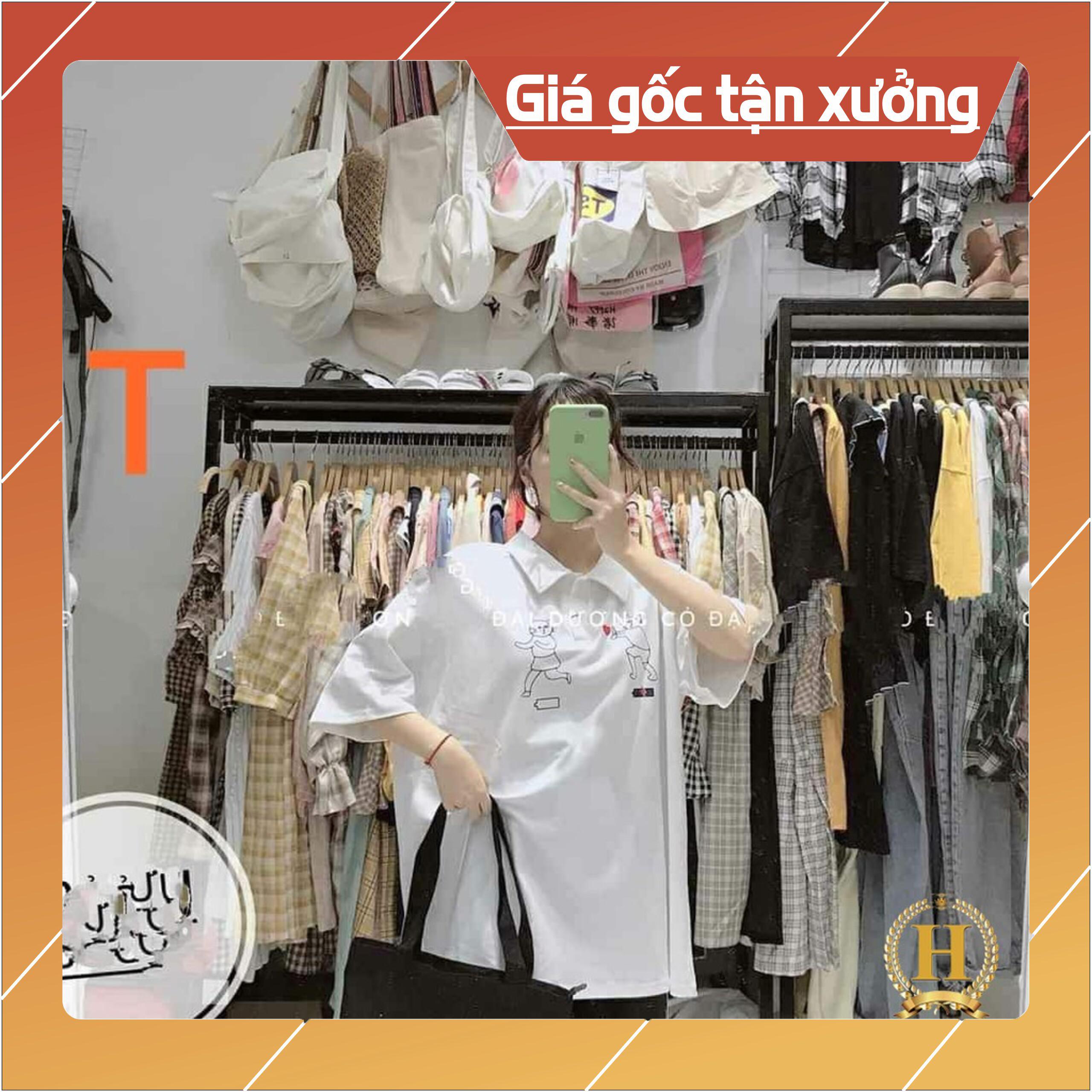 Áo polo 2 mèo bắn tim DTR0320