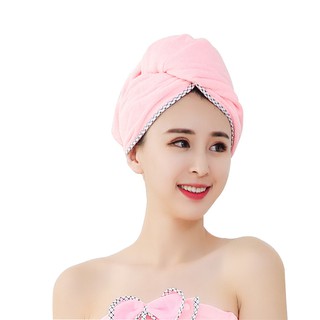 Khăn quấn đầu lau tóc