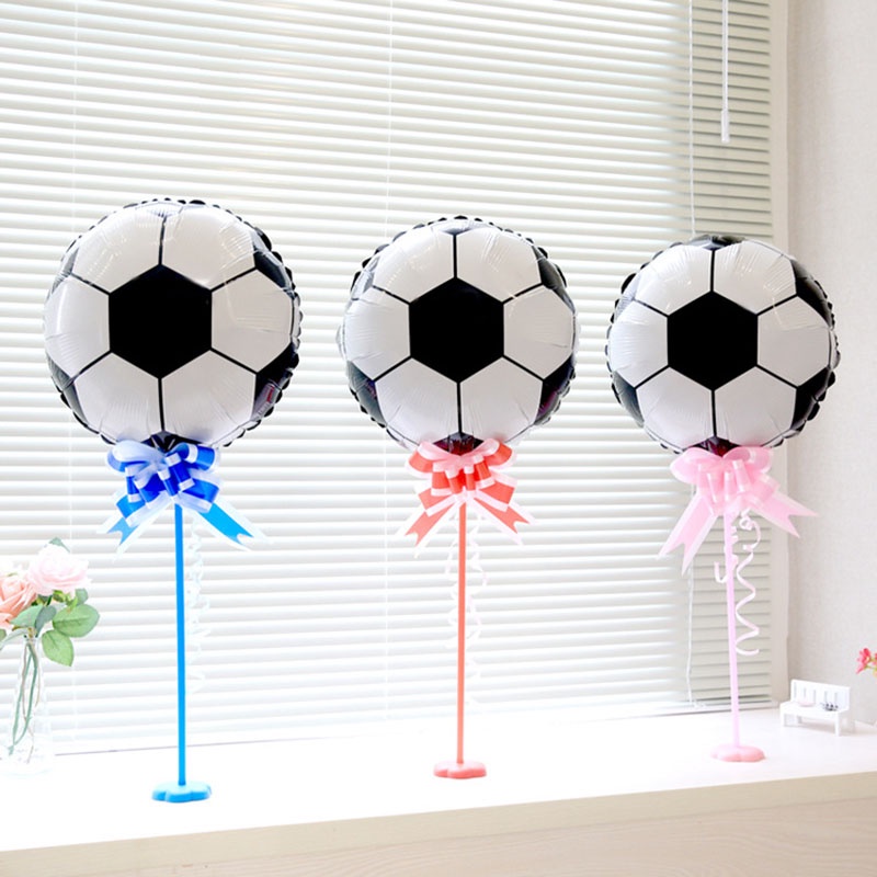 Bong Bóng Lá Nhôm 18 Inch Chủ Đề Bóng Đá Trang Trí Tiệc Sinh Nhật Cho Bé Trai