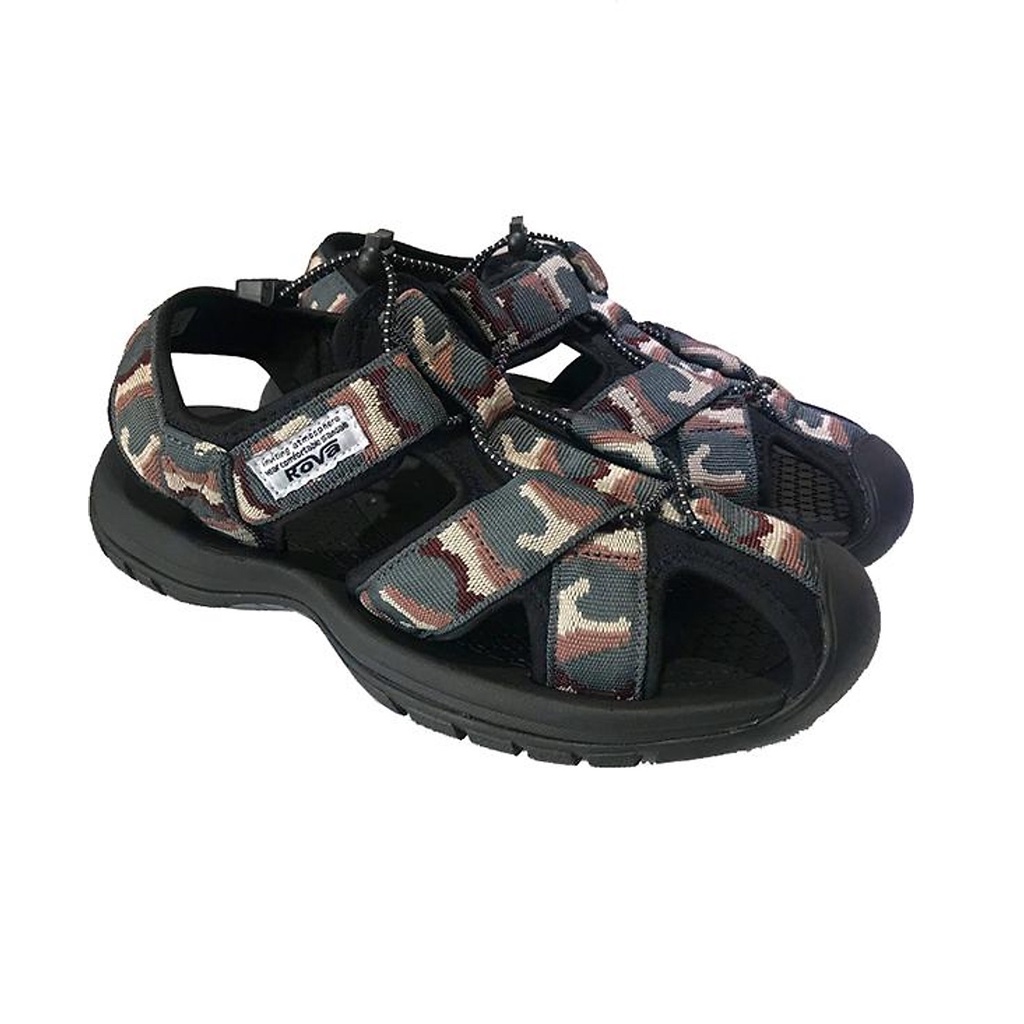 Giày Sandal Rova Nam Bít Mũi Dã Ngoại Du lịch trekking RV626