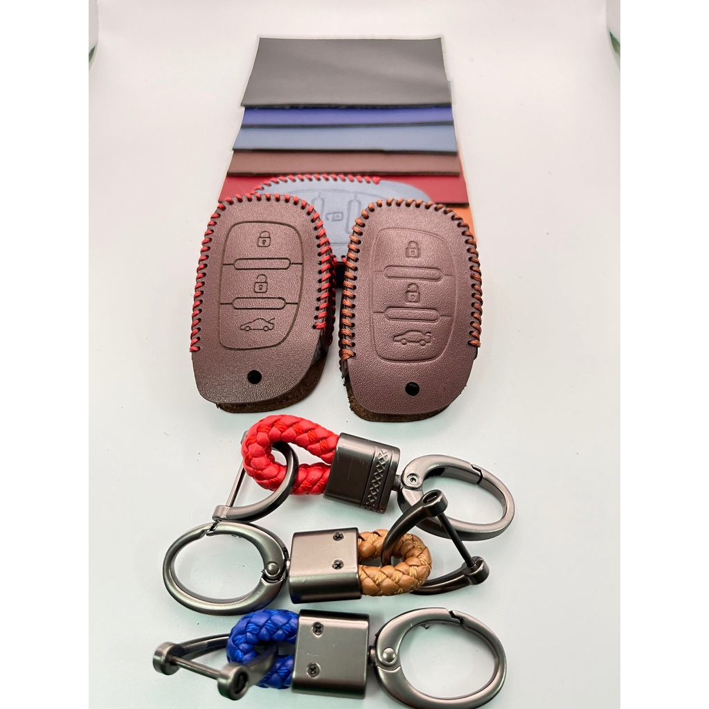 Bao da bảo vệ chìa khoá xe oto I10,ATLANTRA,TUCSION GIÁ TẬN XƯƠNG